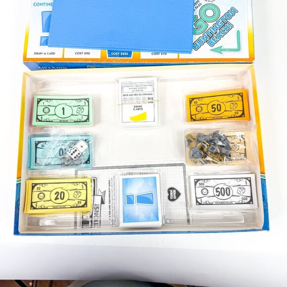 Huntington Beach-Opoly Monopoly Board Game Complete Ages 8 & Up - Picture 4 of 5